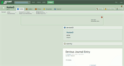 Desktop Screenshot of nusiaxd.deviantart.com