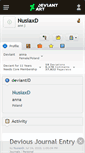 Mobile Screenshot of nusiaxd.deviantart.com