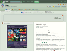 Tablet Screenshot of erkaz.deviantart.com