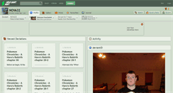 Desktop Screenshot of nova32.deviantart.com