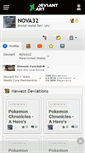 Mobile Screenshot of nova32.deviantart.com
