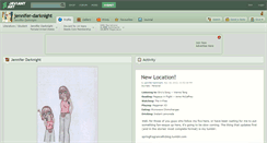 Desktop Screenshot of jennifer-darknight.deviantart.com