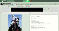 Desktop Screenshot of albelthewicked.deviantart.com