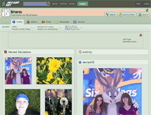 Tablet Screenshot of briares.deviantart.com