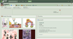 Desktop Screenshot of caylee19.deviantart.com