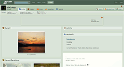 Desktop Screenshot of blacksuzu.deviantart.com