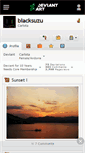 Mobile Screenshot of blacksuzu.deviantart.com