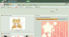 Desktop Screenshot of darlychan.deviantart.com