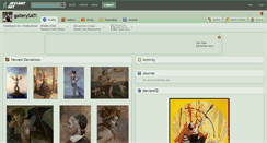 Desktop Screenshot of gallerysati.deviantart.com