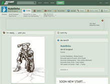 Tablet Screenshot of nutellinho.deviantart.com