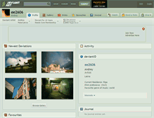 Tablet Screenshot of ee2606.deviantart.com