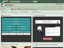 Tablet Screenshot of nezupanda.deviantart.com