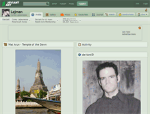 Tablet Screenshot of lajman.deviantart.com