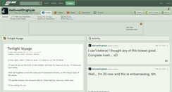 Desktop Screenshot of maisweetdrughyde.deviantart.com