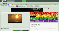 Desktop Screenshot of anuksut.deviantart.com