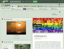 Tablet Screenshot of anuksut.deviantart.com