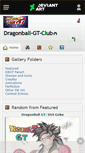 Mobile Screenshot of dragonball-gt-club.deviantart.com