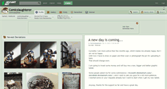 Desktop Screenshot of comicslaughterer.deviantart.com