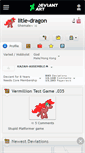 Mobile Screenshot of litle-dragon.deviantart.com
