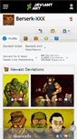 Mobile Screenshot of berserk-xxx.deviantart.com