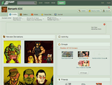 Tablet Screenshot of berserk-xxx.deviantart.com