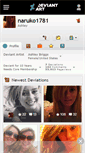Mobile Screenshot of naruko1781.deviantart.com