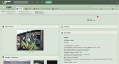 Desktop Screenshot of mykil.deviantart.com