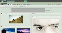 Desktop Screenshot of mkarte.deviantart.com