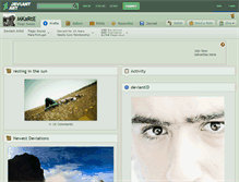 Tablet Screenshot of mkarte.deviantart.com
