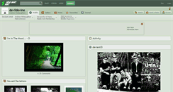 Desktop Screenshot of devildevine.deviantart.com