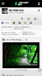 Mobile Screenshot of devildevine.deviantart.com