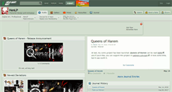 Desktop Screenshot of henlp.deviantart.com
