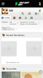Mobile Screenshot of ixir.deviantart.com
