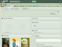 Tablet Screenshot of ixir.deviantart.com