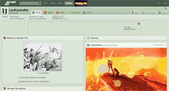 Desktop Screenshot of lordcavendish.deviantart.com