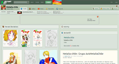 Desktop Screenshot of hetalia-chile.deviantart.com