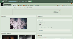 Desktop Screenshot of noircorbeau.deviantart.com