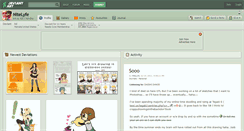 Desktop Screenshot of nitelyfe.deviantart.com