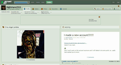 Desktop Screenshot of nightmare2522.deviantart.com