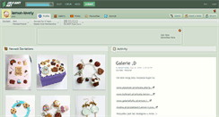 Desktop Screenshot of lemon-lovely.deviantart.com