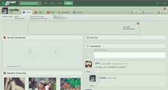 Desktop Screenshot of lieniite.deviantart.com