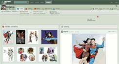 Desktop Screenshot of kinjamin.deviantart.com