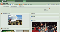 Desktop Screenshot of kitty-pants.deviantart.com