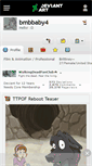 Mobile Screenshot of bmbbaby4.deviantart.com
