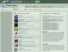 Tablet Screenshot of belly-pain.deviantart.com