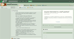 Desktop Screenshot of godsofthearena.deviantart.com