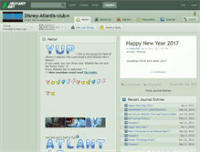 Tablet Screenshot of disney-atlantis-club.deviantart.com