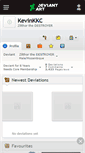 Mobile Screenshot of kevinkkc.deviantart.com