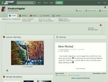 Tablet Screenshot of kissakuningatar.deviantart.com