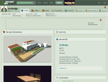 Tablet Screenshot of lordesign.deviantart.com